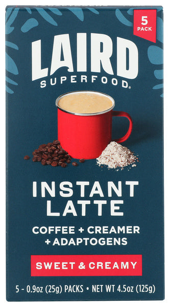 6-PACK OF Creamer Coffee Sweet And Creamy Laird Superfood 4.5 oz
