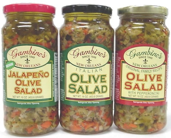 6-PACK OF OLIVE SALAD ITAL