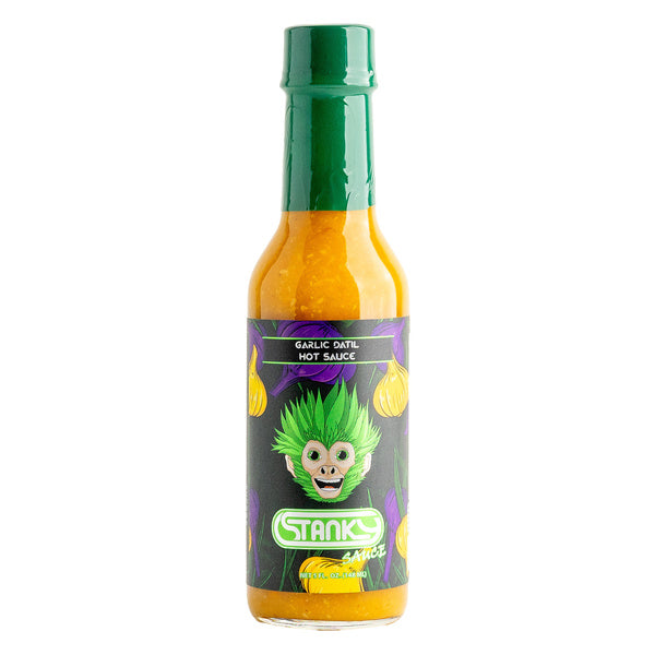 12-PACK OF Sauce Hot Garlic Datil, Stanky Brothers
