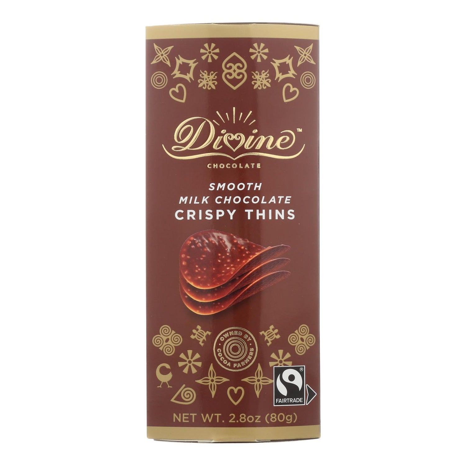 12-PACK OF CHOCOLATE MILK CRISPY THINS