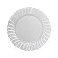 240-PACK OF Plate Plastic Karat 240 ct 7" White Scalloped Plastic Plates | PS