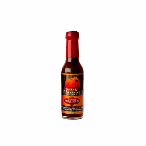 12-PACK OF Hot Sauce Black Garlic, Jersey Barnfire