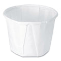 5000-PACK OF Container Paper SOLO 050-2050 ProPlanet Eco-Friendly 0.5 oz. White Paper Portion Cups - Perfect for Dipping and Serving (250 Cups per Bag, 20 Bags per Carton)