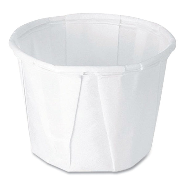5000-PACK OF Container Paper SOLO 050-2050 ProPlanet Eco-Friendly 0.5 oz. White Paper Portion Cups - Perfect for Dipping and Serving (250 Cups per Bag, 20 Bags per Carton)