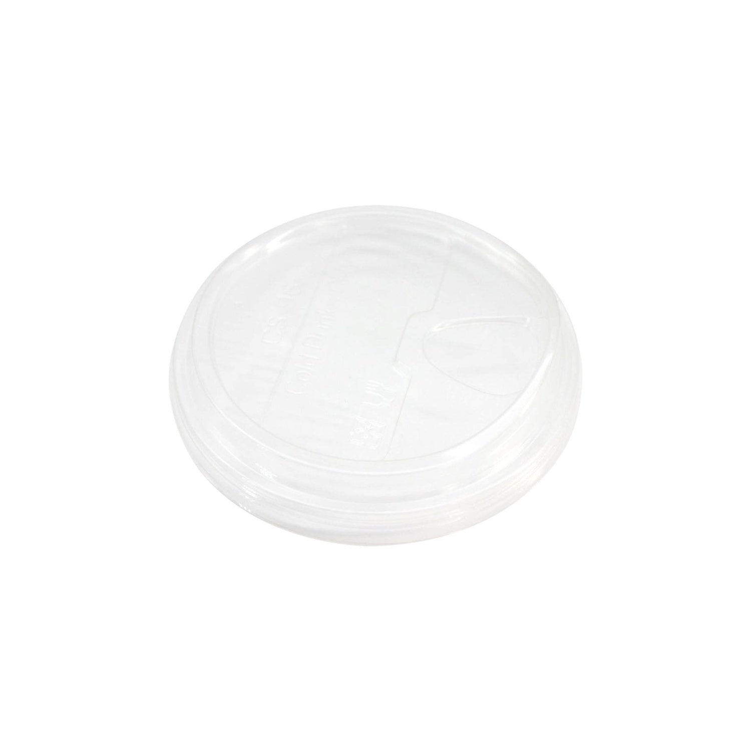 1000-PACK OF LID CLEAR COMPOSTABLE SIP LID FOR 9-24 OZ CLEAR CUP DISPOSABLE