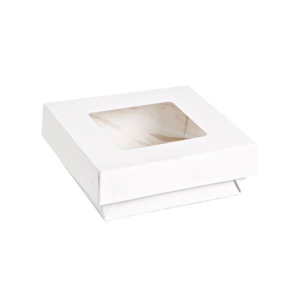 1-PACK OF BOX FOOD KRAY W/PET WINDW LID