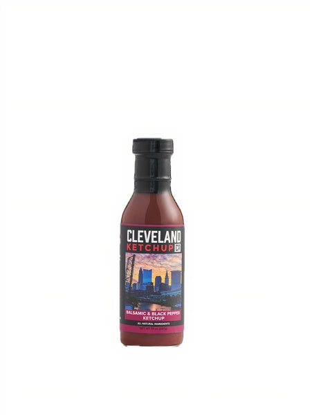 12-PACK OF Ketchup, Balsamic & Black Pepper, Cleveland Ketchup Company