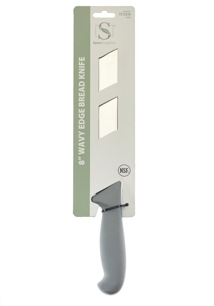 8 IN-PACK OF KNIFE BREAD WAVYEDGE 8IN