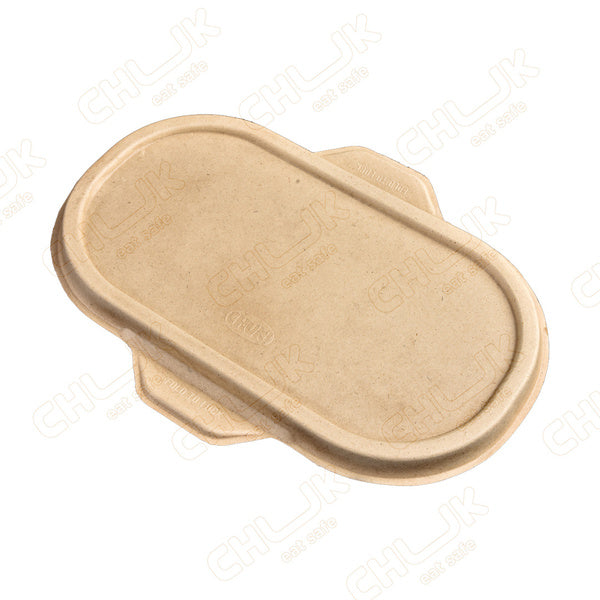 1000-PACK OF Lid 16 oz oval with Snap Lock, Natural, 1000 Count Case