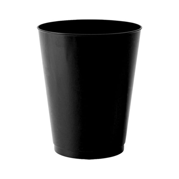 12-PACK OF Tumbler Plastic 12 oz Round Black