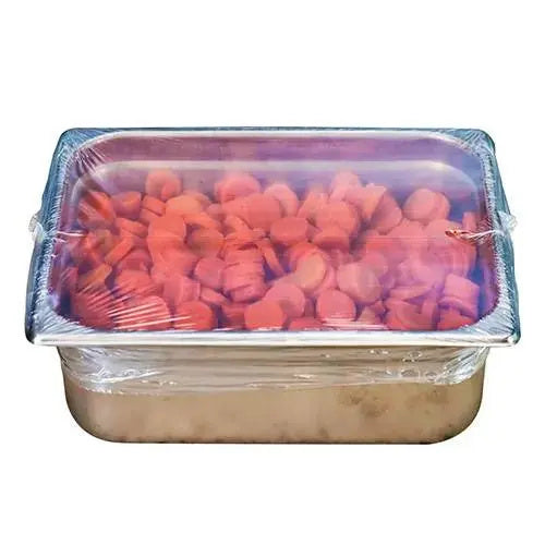 50-PACK OF Shrink Tight Ovenable Pan Covers Round 4 Qt.