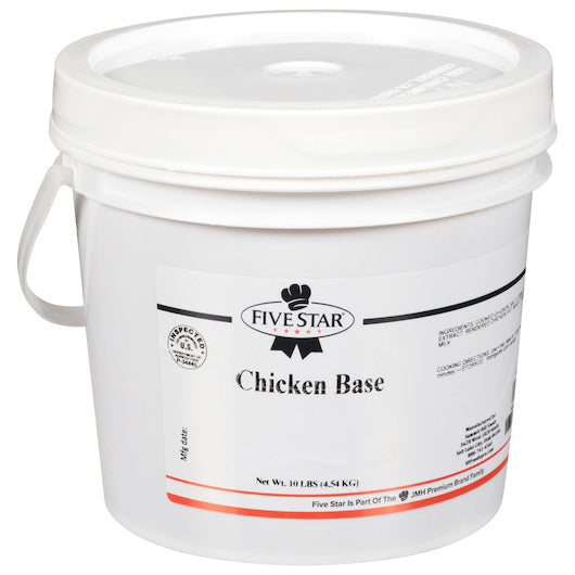 2-PACK OF Chicken Paste Five Star Food Bases, 2 - 10 Lb