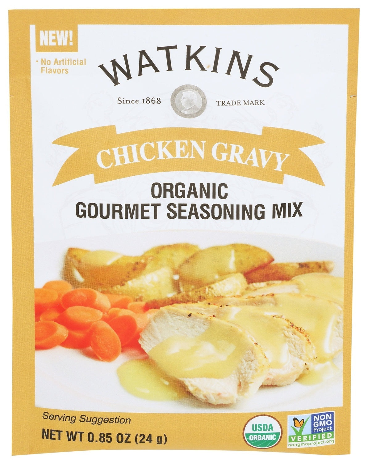 12-PACK OF SEASONING GOURMET CHICKEN GRAVY