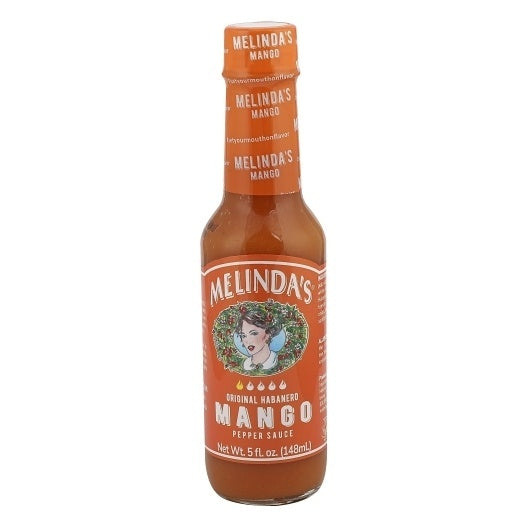 12-PACK OF Mango Habanero Hot Sauce Melinda'S Foods, Llc, 12 - 5 Fo