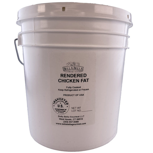 7 LB-PACK OF CHICKEN FAT RENDERED GAL TUB