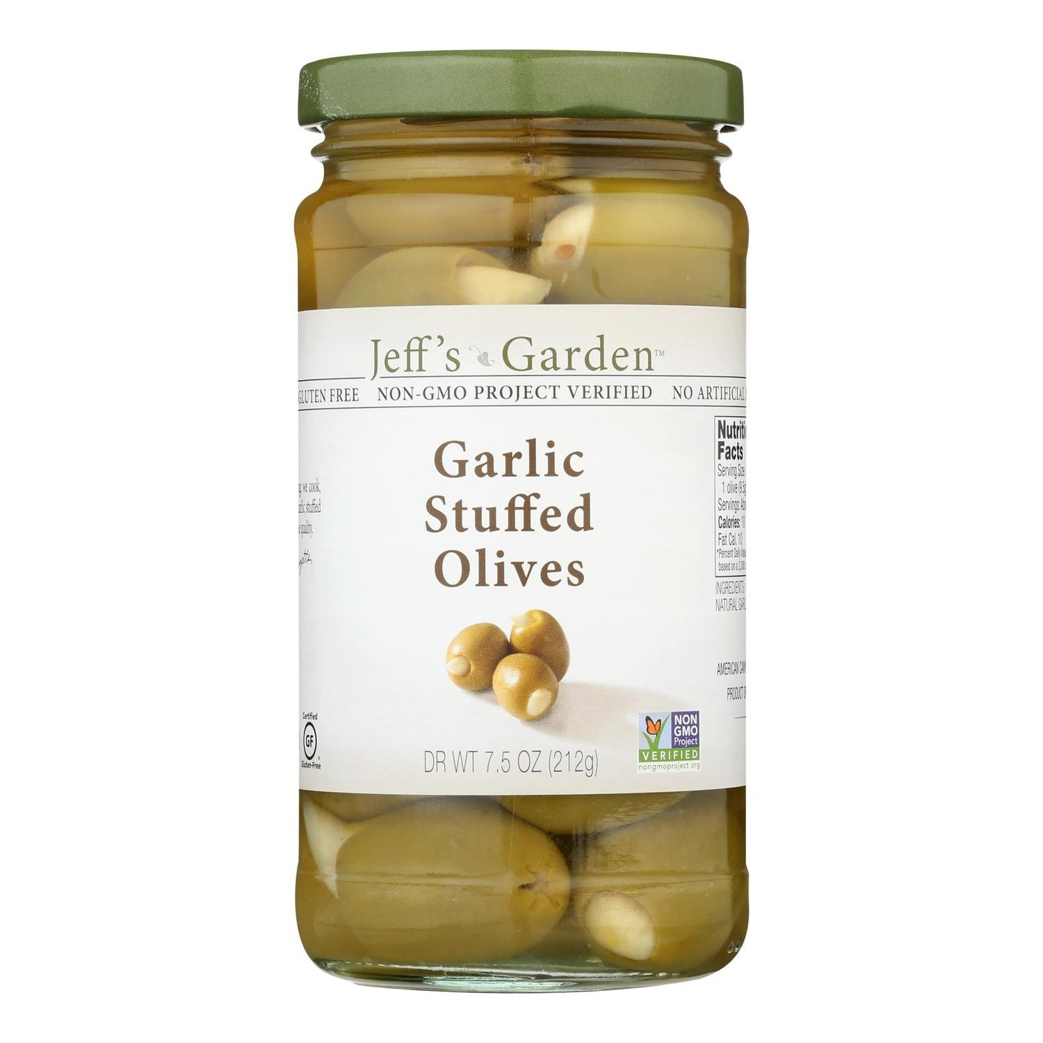 6-PACK OF OLIVE ITALIAN STUFFED WITH GARLIC