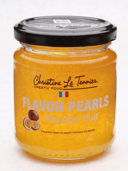 2-PACK OF Flavor Bubble Pearls Topping Passion Fruit 2 x 7 oz