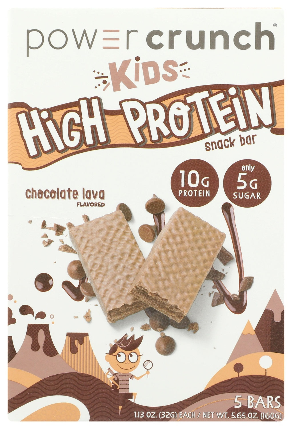 6-PACK OF SNACK BAR CHOCOLATE LAVA