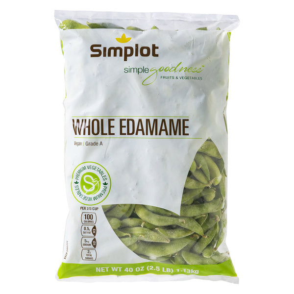 2.5 LB-PACK OF SOYBEAN WHOLE IN POD EDAMAME