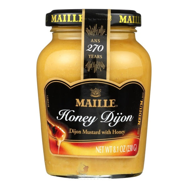6-PACK OF Mustard Dijon Honey Maille 8.11 oz