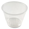 2500-PACK OF Container Food Boardwalk BWKPRTN55TS 5.5 oz Translucent Plastic Souffle and Portion Cups - 2500 Count for Food Service and Catering