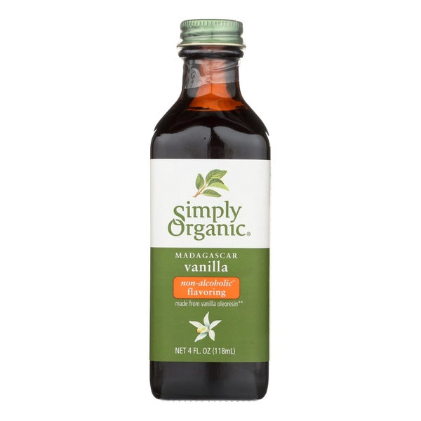 6-PACK OF Extract Vanilla Alc Free Simply Organic 4 oz