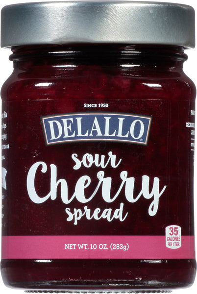6-PACK OF SPREAD FRUIT SOUR CHERRY SPREAD 10 OUNCE - CASE OF 6