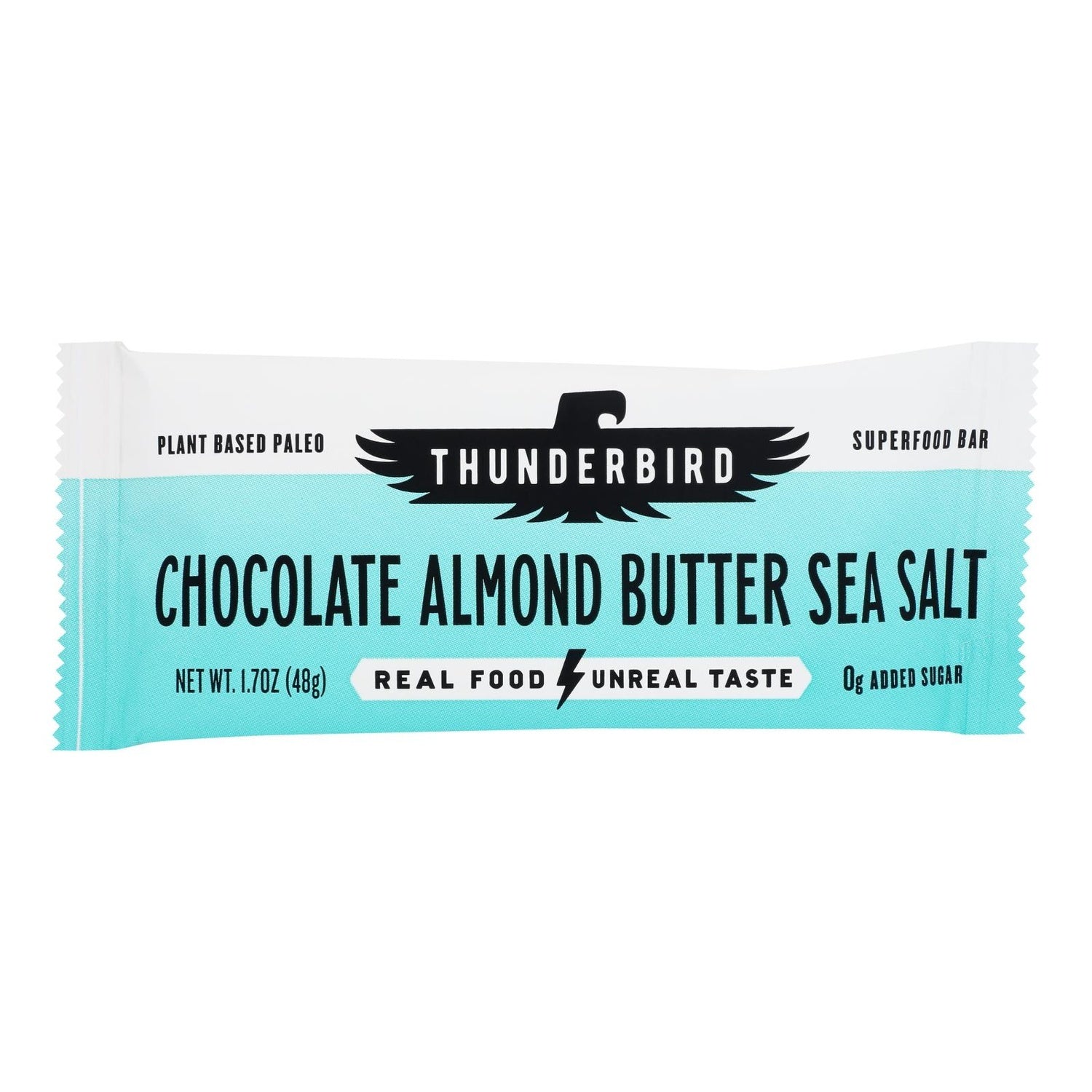 12-PACK OF BAR ENERGY CHOCOLATE ALMOND BUTTER SEA SALT