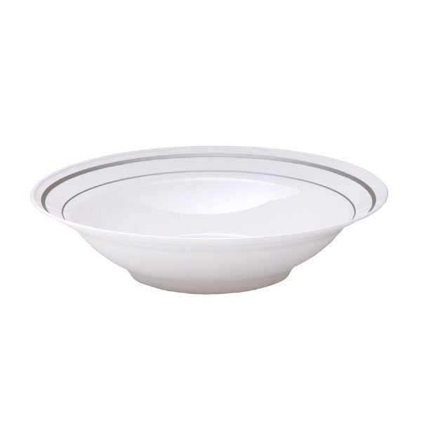 150-PACK OF BOWL PLAS MSTRPC W/SILVER BAND