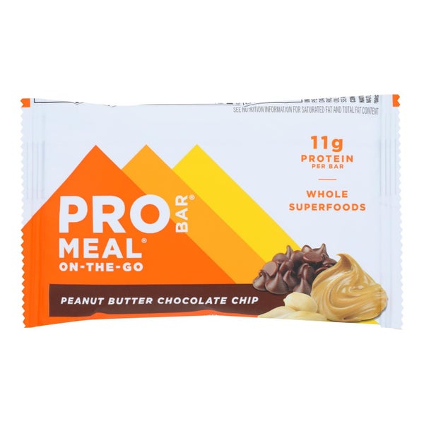 12-PACK OF SNACK BAR PEANUT BUTTER CHOCOLATE CHIP