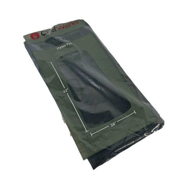 32X27"-PACK OF APRON WAIST BSTRO BLK