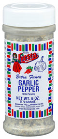 6-PACK OF SEASONING FLAVOR GARLIC PEPPER