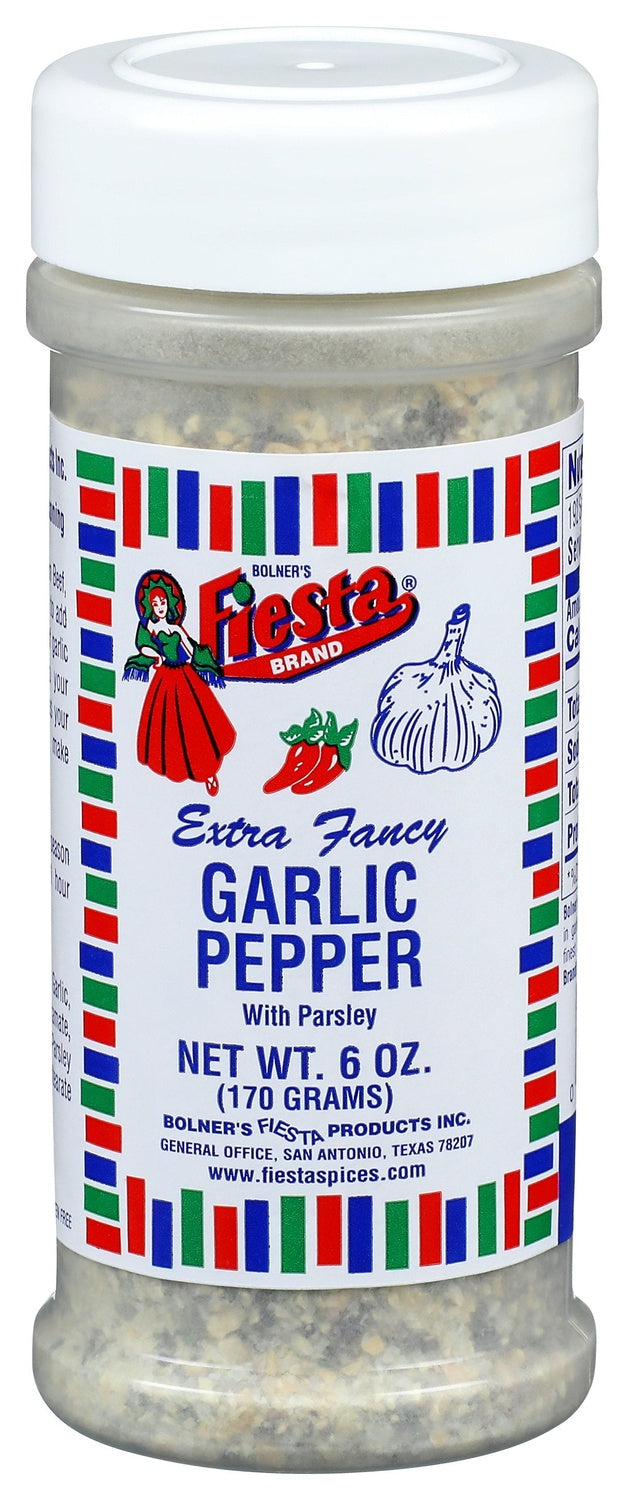 6-PACK OF SEASONING FLAVOR GARLIC PEPPER