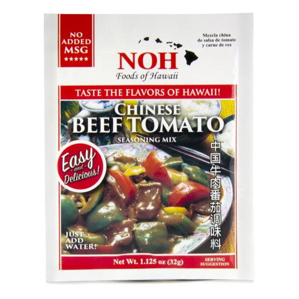 24-PACK OF Seasoning Mix Chinese Beef Tomato ,NOH Foods