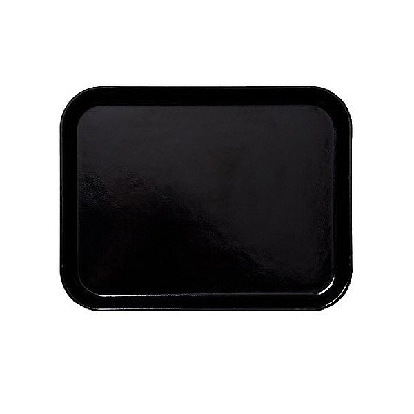 12 CT-PACK OF TRAY FBRGLS BLK 14L