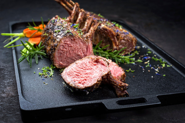 22-24#-PACK OF LAMB RACK FRENCH NZ 10-12 OZ