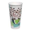 25-PACK OF CUP PAPER COFFEE HAZE DESIGN