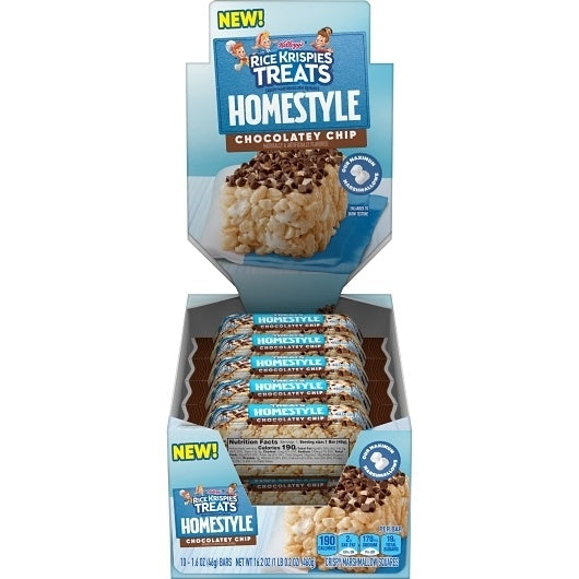 60-PACK OF Rice Krispies Treats Squares Homestyle Chocolatey Chip Kellogg'S, 6 - 10 - 1.6 Oz