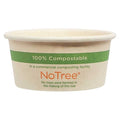 2000-PACK OF CUP PORTION World Centric Compostable 2 oz NoTree Paper Portion Cups | 2000 Count