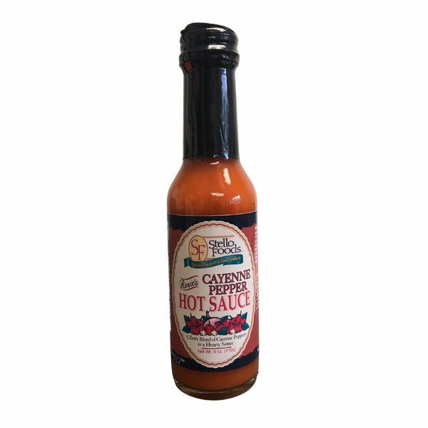 12-PACK OF Sauce Hot Cayenne Pepper Rosie's, Stello Foods