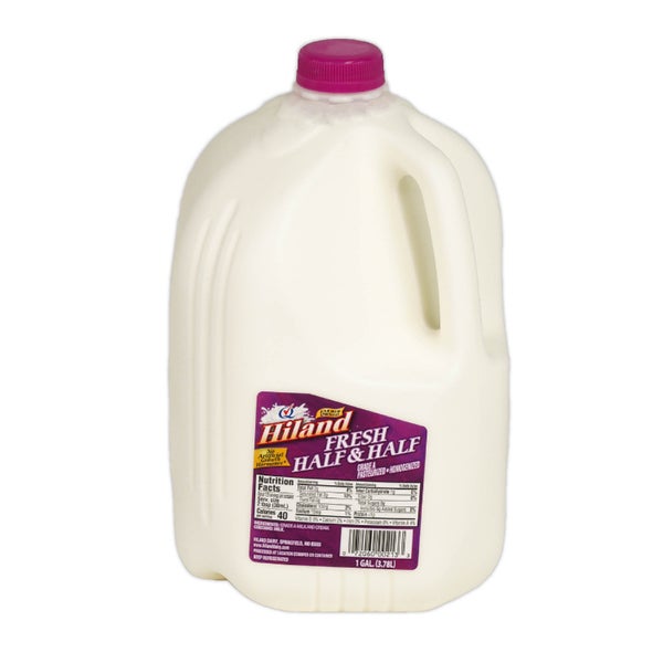 4-PACK OF CREAMER HALF AND HALF FRESH
