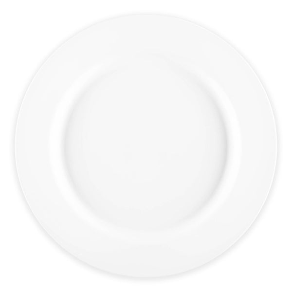 24-PACK OF Plate Appetizer 7.5" Milk White
