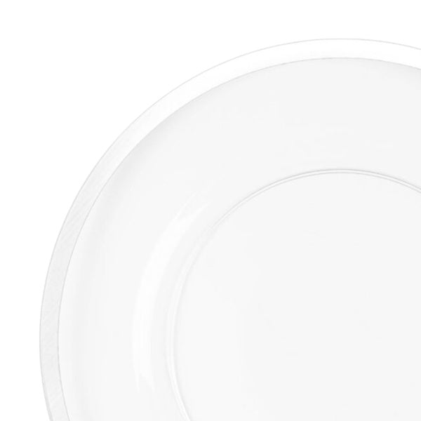 12-PACK OF Plate Plastic 13" Charger Clear Round