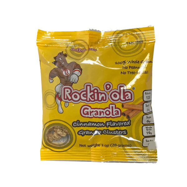 250-PACK OF CEREAL GRANOLA CINNAMON 1OZ