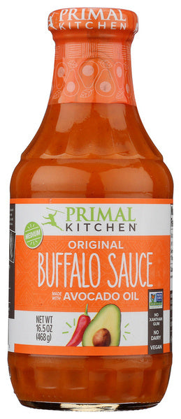 6-PACK OF Sauce Buffalo Primal Kitchen 16.5 fo