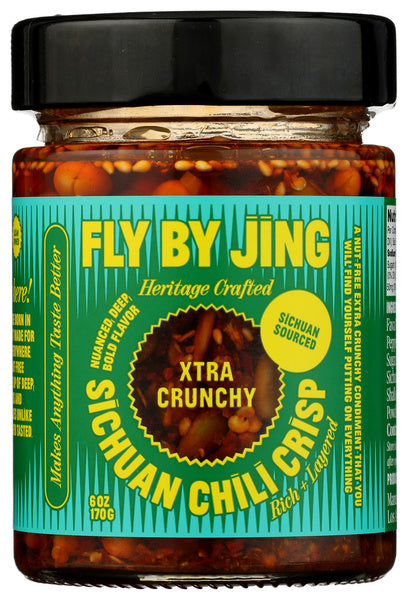6-PACK OF Chili Crisp Fly By Jing 6 oz