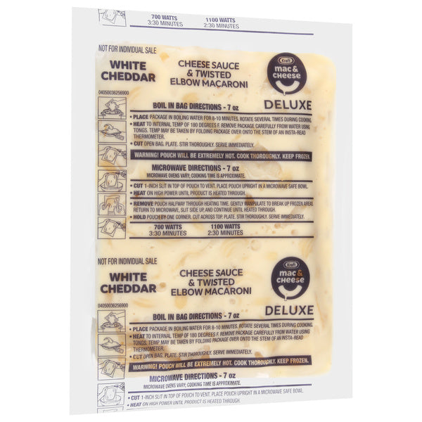 7 OZ-PACK OF MACARONI & WHT CHDR