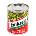 12-PACK OF PEPPER CHILI GREEN DICED MILD