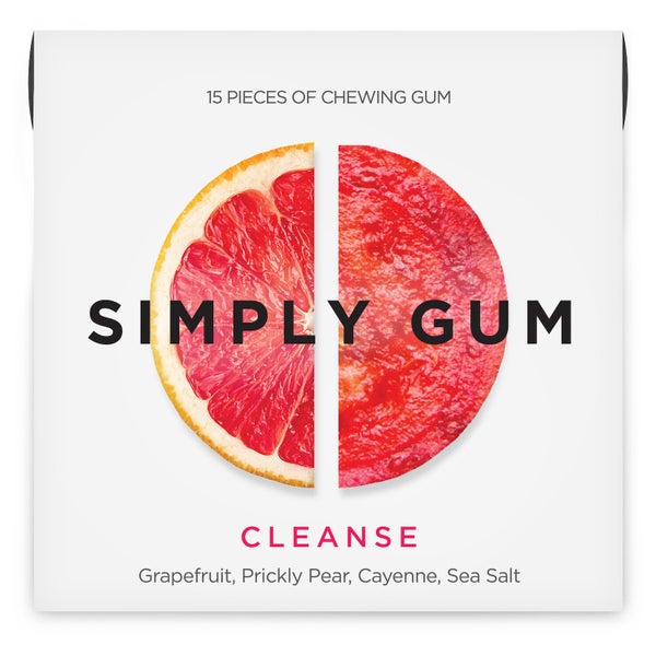 12-PACK OF Gum Chewing Cleanse 15CT, Simply Gum
