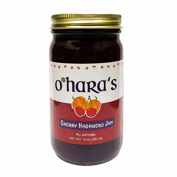 12-PACK OF Jam Cherry Habanero O'Hara's, Ohio South Farm